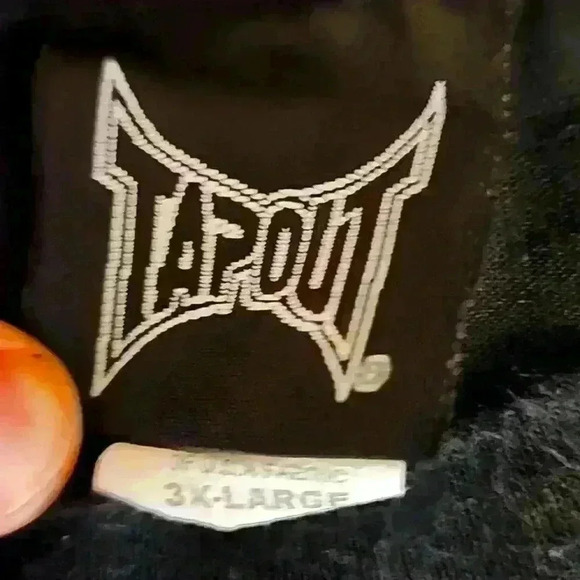 Tapout 3xl Charles "Mask" Lewis the founder of TapouT signature Cotton T Rare ♥️ - Picture 3 of 5